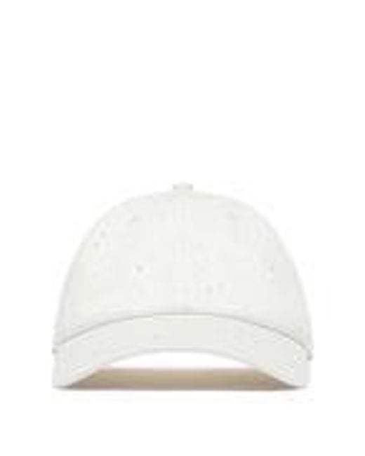 Autry White Baseball Cap With Logo