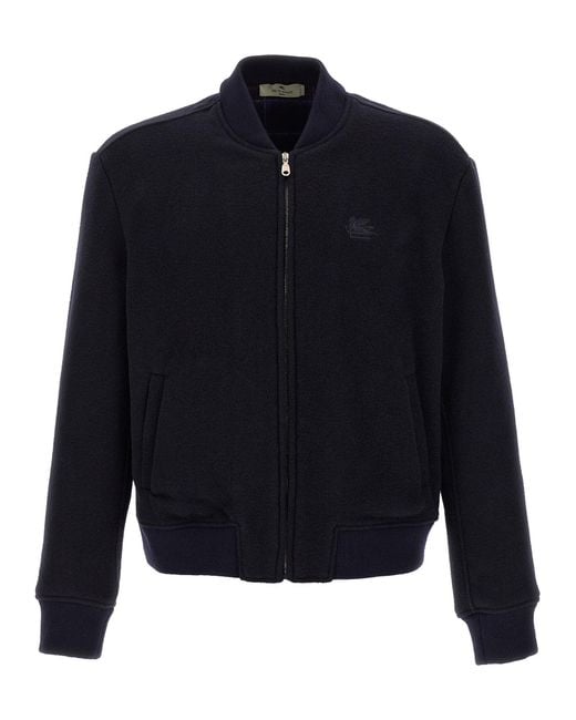 Men's Blue Pegaso Puffer Jackets