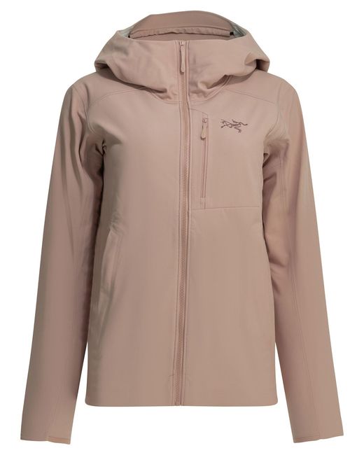 Women's Brown "Gamma Mx" Technical Jacket
