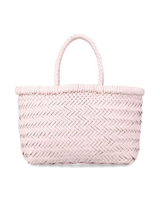 Dragon Diffusion Pink Woven Mini Bag