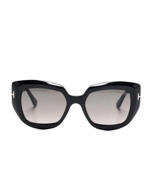 Tom Ford Black Saltzman Sunglasses