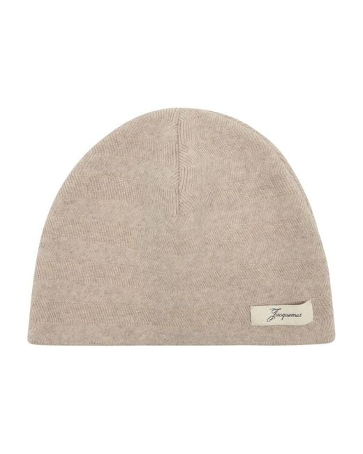 Jacquemus Natural Beanies