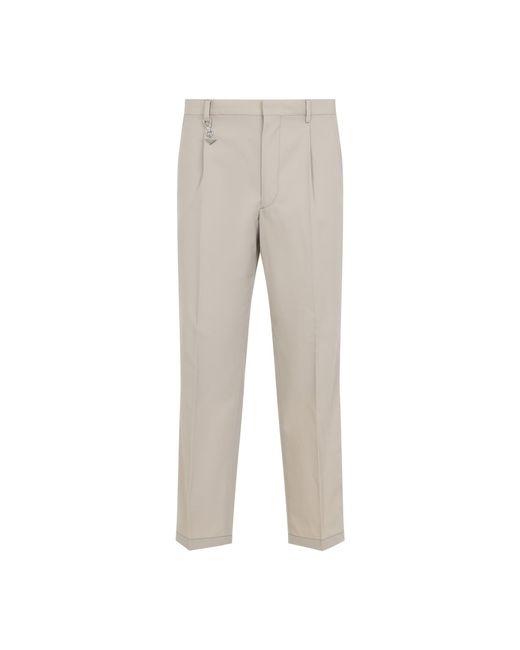 Prada Gray Suit Trousers for men