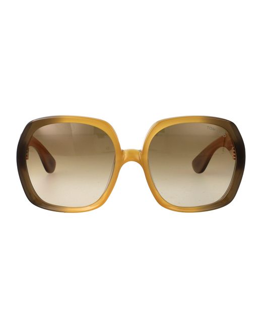 Tom Ford Brown Sunglasses
