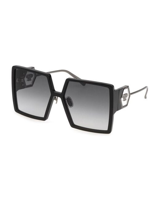 Philipp Plein Black Eyewear