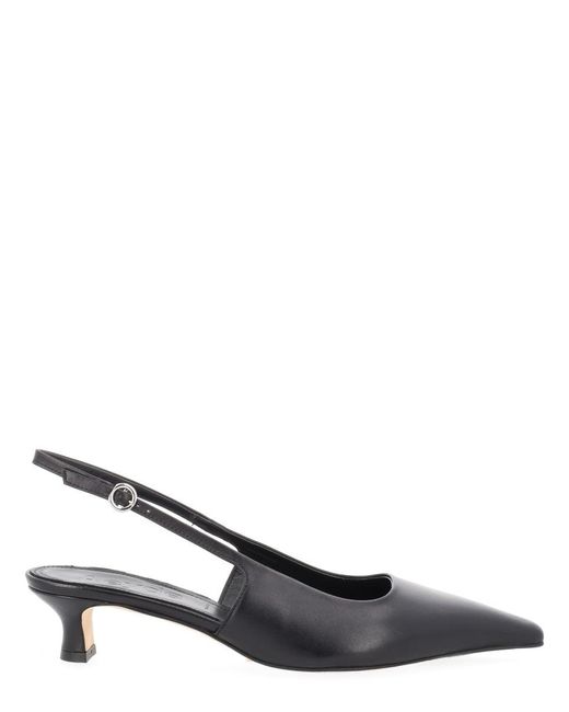 Aeyde Black Slingback Pumps