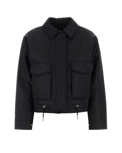 Women's Black Nylon Down Jacket
