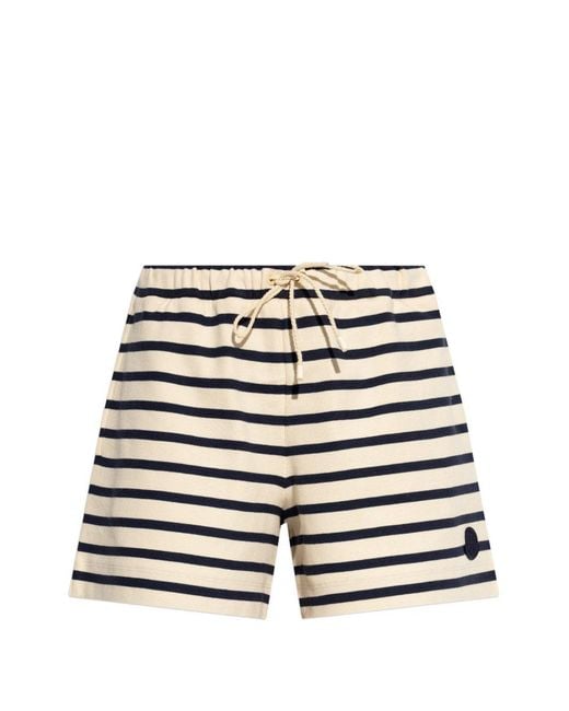 Moncler White Shorts
