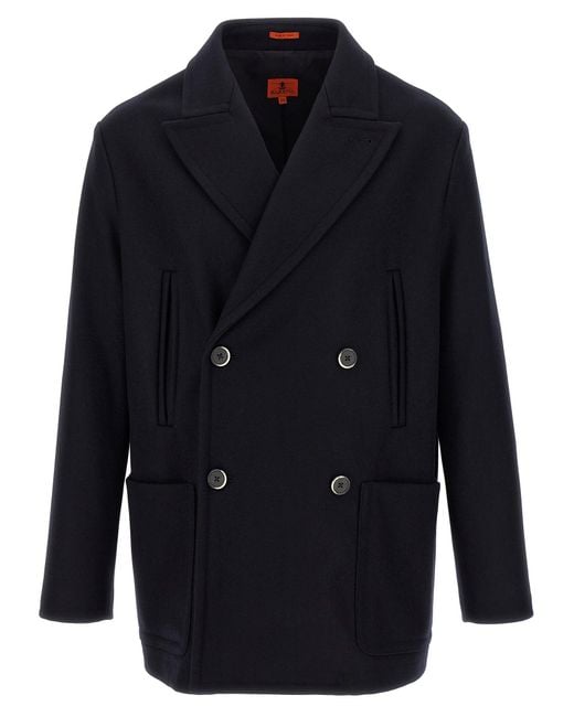 Barena Blue 'Dosio' Coat for men