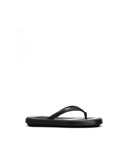 Women's Black Flip-Flops & Slides