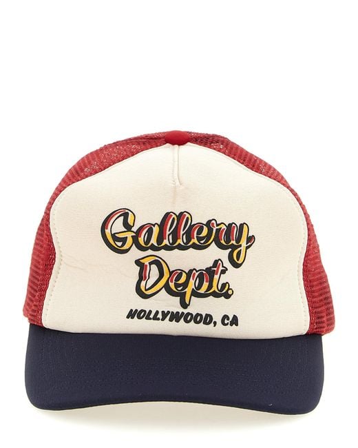 GALLERY DEPT. Red Local Cap for men