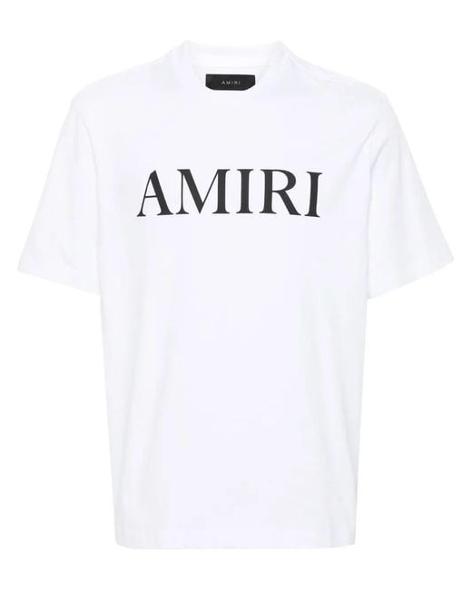 Amiri White Core Logo Tee for men