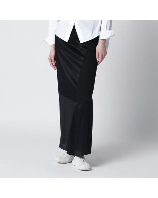 6397 Black Patchwork Skirt
