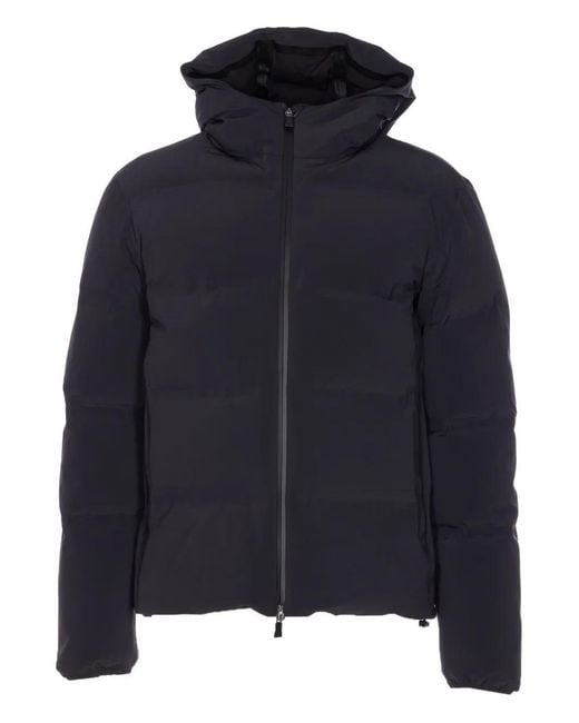 Herno Blue Padded Jacket New Impact for men