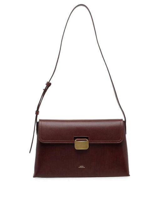 A.P.C. Purple Borsa Simone