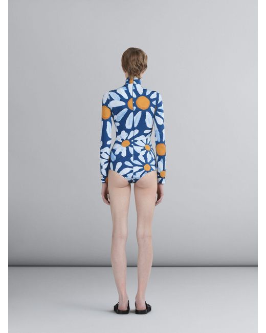 Marni Blue Swim