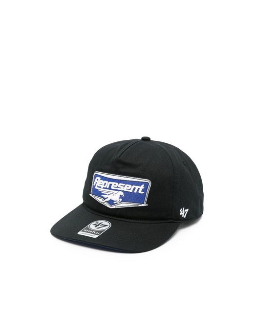 Represent Black Baseball Cap for men