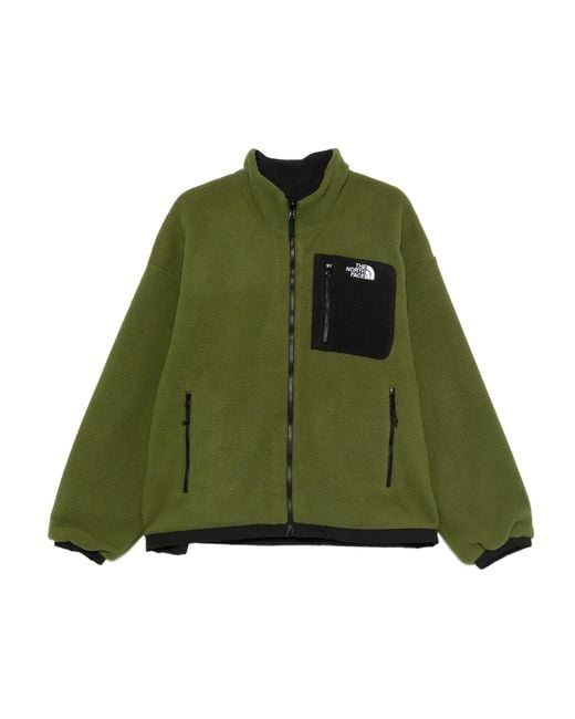 The North Face Green Casual Jacket With Trim for men