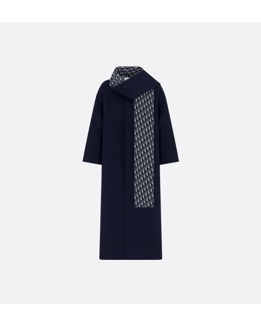 Women's Blue Long Coat