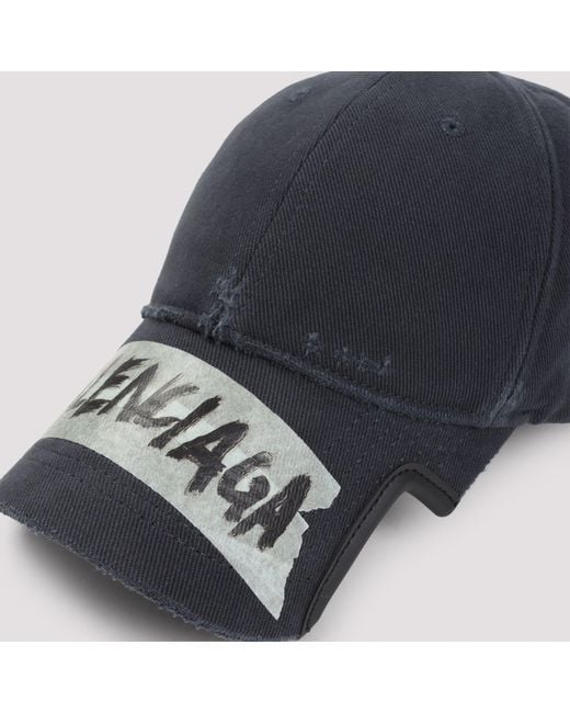 Balenciaga Blue Hat for men