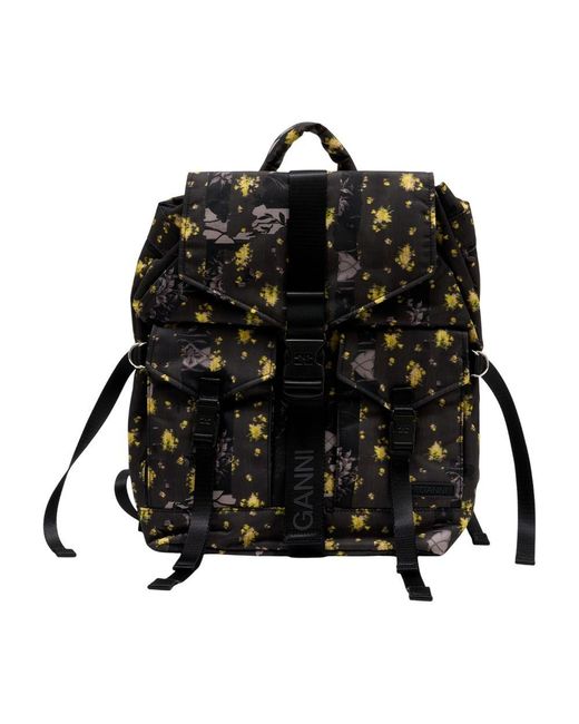 Ganni Black Backpacks