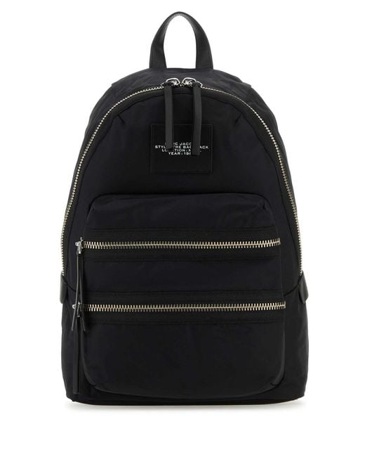 Marc Jacobs Black Backpacks