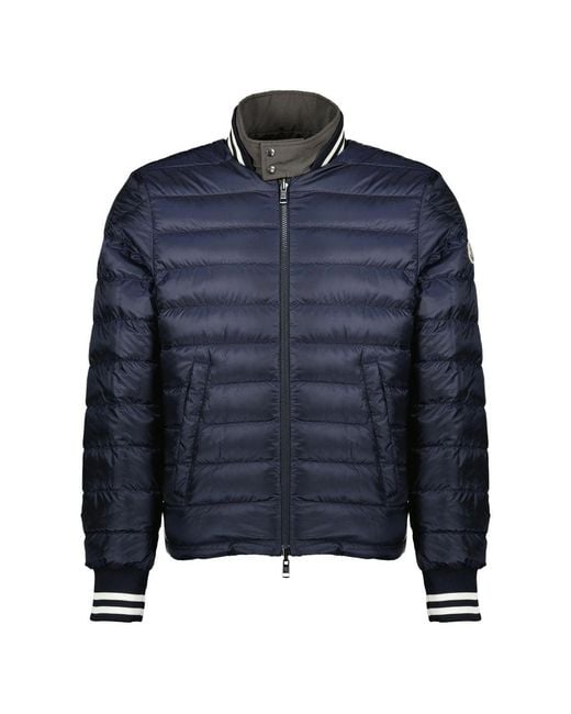 Moncler Blue Outerwears for men