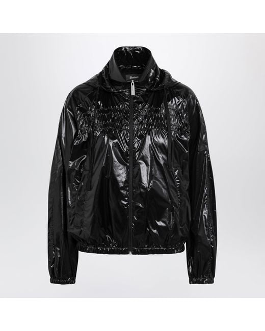 Herno Black Shiny Nylon Jacket