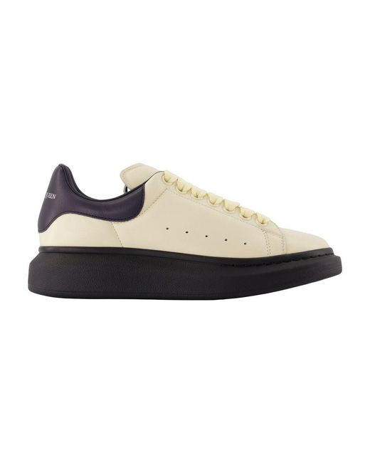 McQueen Black Oversized Sneakers