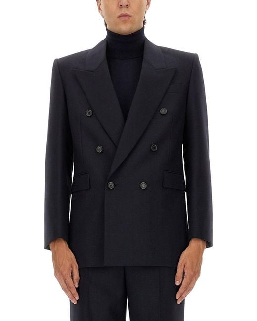 Saint Laurent Blue Jackets for men