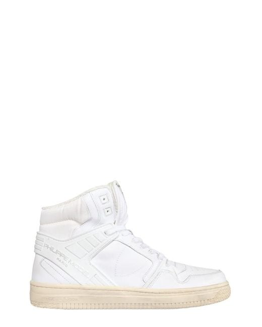 Philippe Model White Great Tall Sneakers