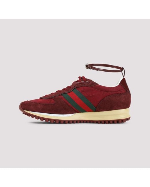 Gucci Red Re-Motion Trainer Sports Shoes