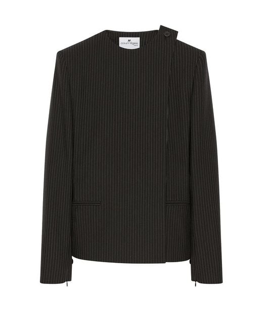 Courreges Black Blazer