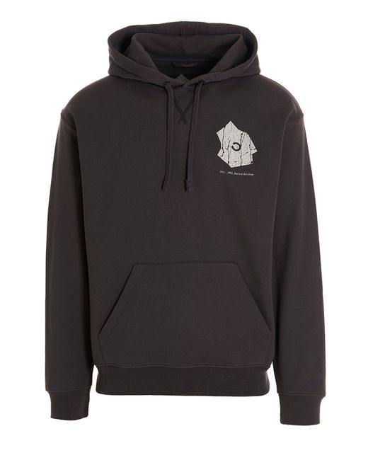 Objects IV Life Black 'progress' Hoodie for men