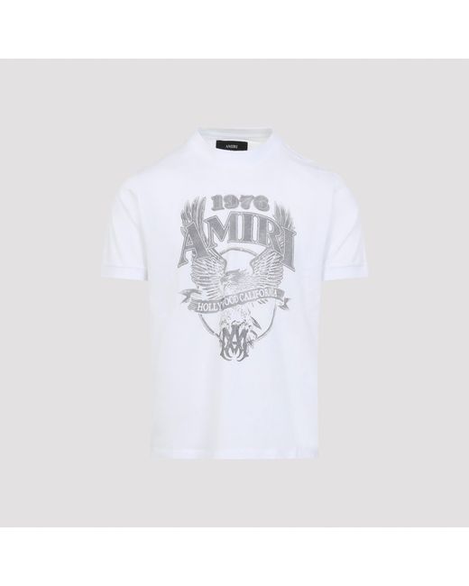 Amiri White Tshirt for men