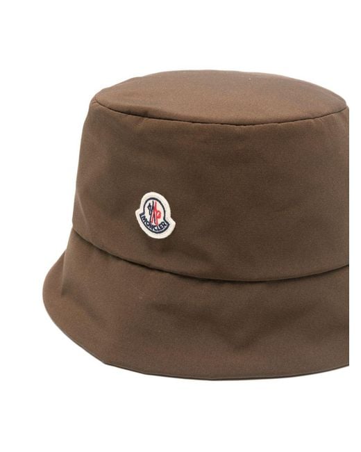 Moncler Brown Flower Hat