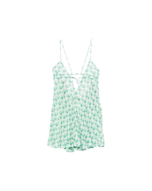 Women's Blue Playsuits