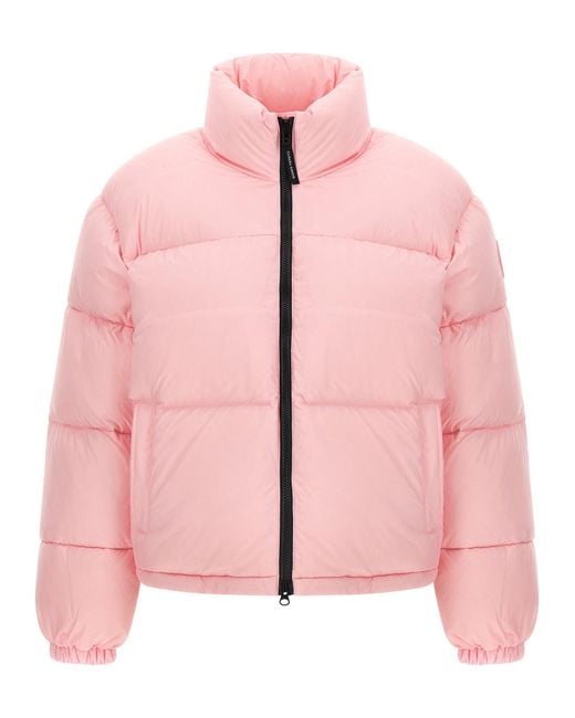 Canada Goose Pink 'Fallon' Down Jacket