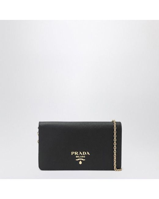 Prada Black Clutches