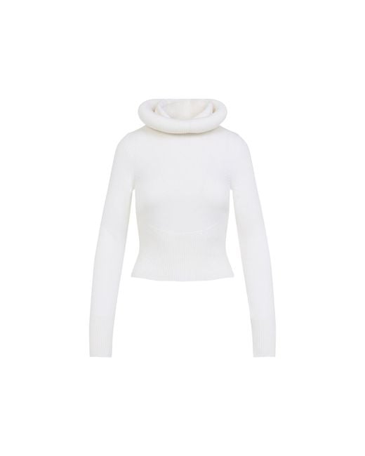 Alaïa White Sweater