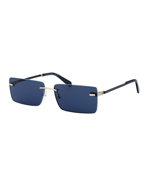 Calvin Klein Blue Sunglasses for men