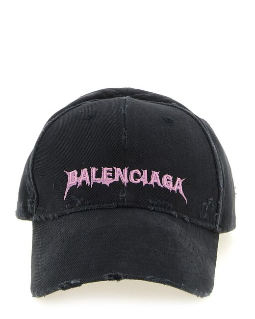 Balenciaga Black 'Diy Back' Hat