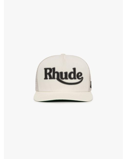 Rhude White Ski Trucker Nwt for men