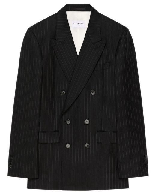 Givenchy Black Striped Jacket for men