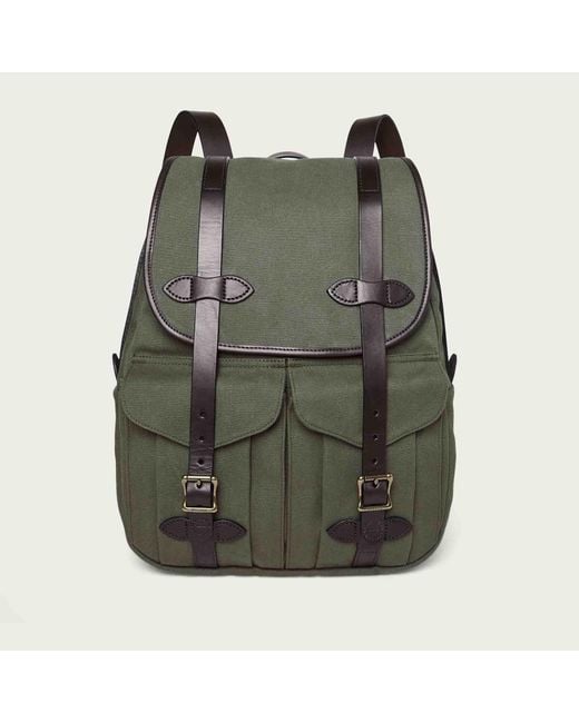 Men's Green "Rucksack" Backpack
