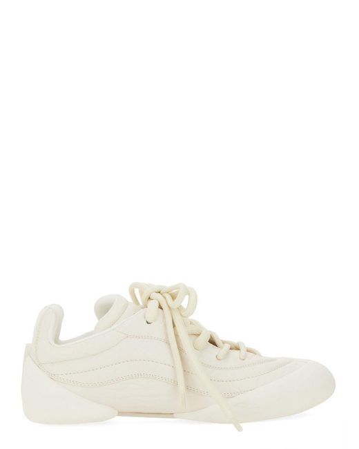 Women's White Flexion Sneaker