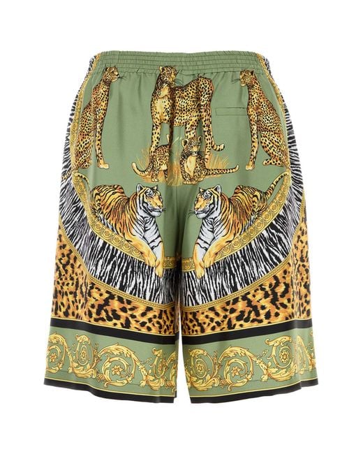 Versace Yellow Bermuda for men