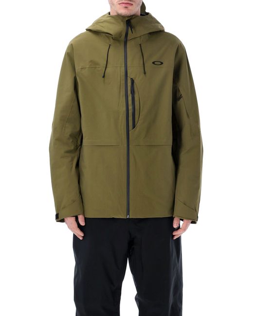 Oakley Green Canopy Insulated Fndry Technical Jacket for men