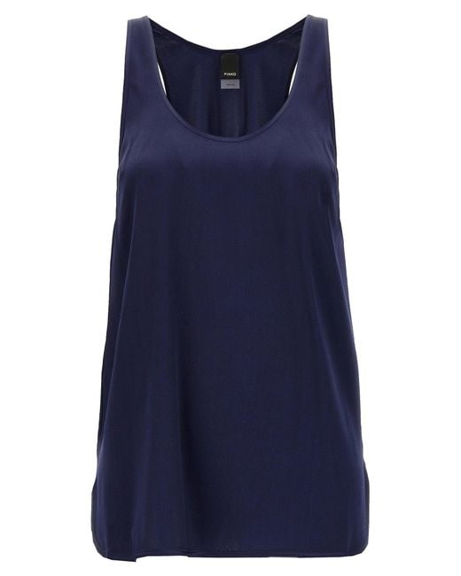 Pinko Blue 'Crazy' Top