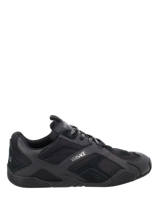 Versace Black Galaxia Sneaker for men